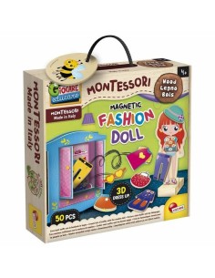 Educational Game Lisciani Giochi Magnetic Fashion Doll (FR)