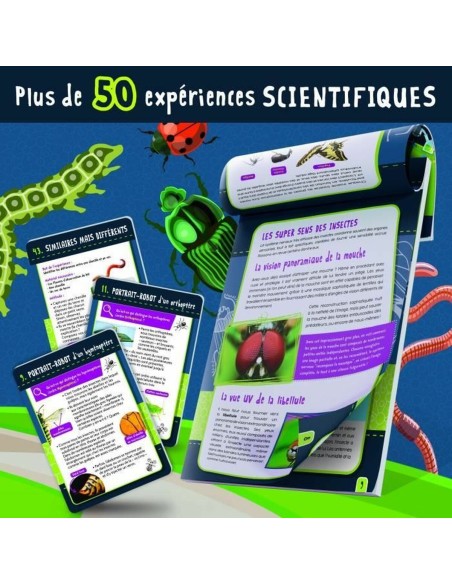 Science Game Lisciani Giochi Génius Science scientific game insects (FR)