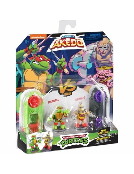 Combat figures Teenage Mutant Ninja Turtles Legends of Akedo:  Raphael vs Kraang