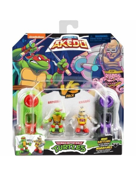 Combat figures Teenage Mutant Ninja Turtles Legends of Akedo:  Raphael vs Kraang