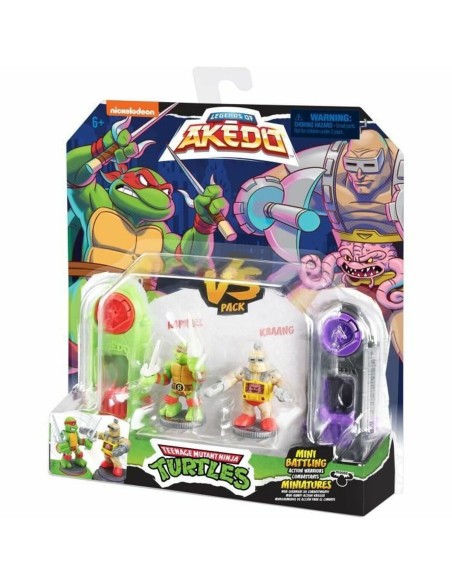 Combat figures Teenage Mutant Ninja Turtles Legends of Akedo:  Raphael vs Kraang