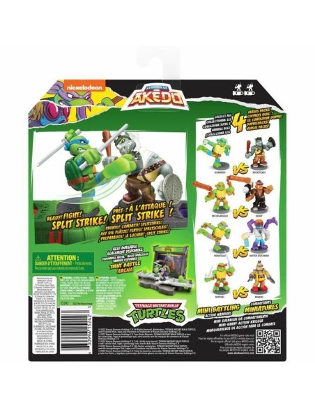 Combat figures Teenage Mutant Ninja Turtles Legends of Akedo:  Raphael vs Kraang