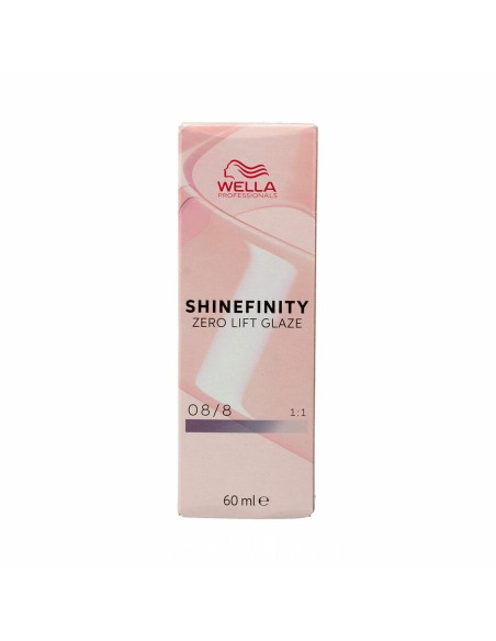 Permanent Colour Wella Shinefinity color Nº 08/8 (60 ml)