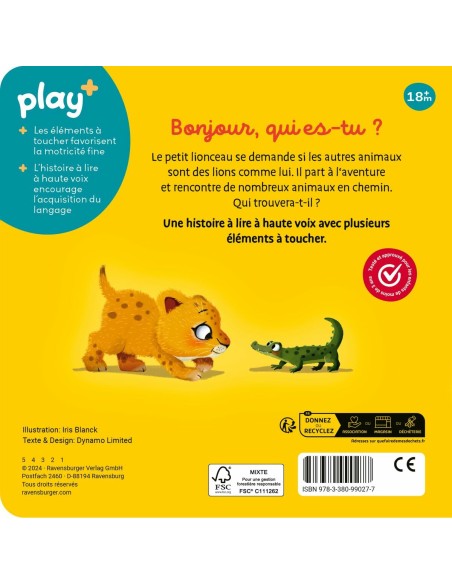 My First Musical Book Ravensburger Are you a lion like me?