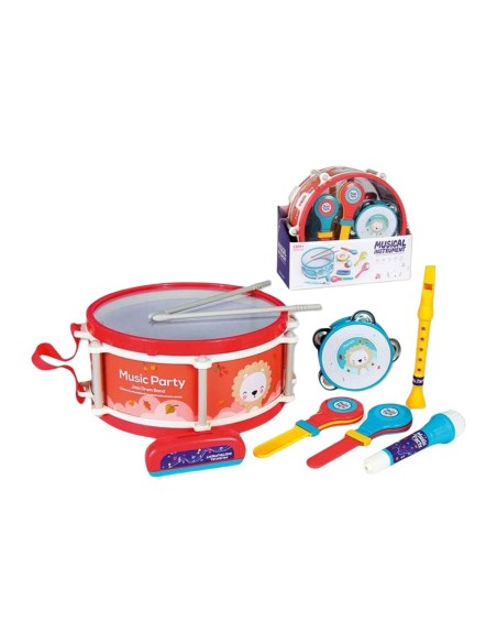 Set of toy musical instruments