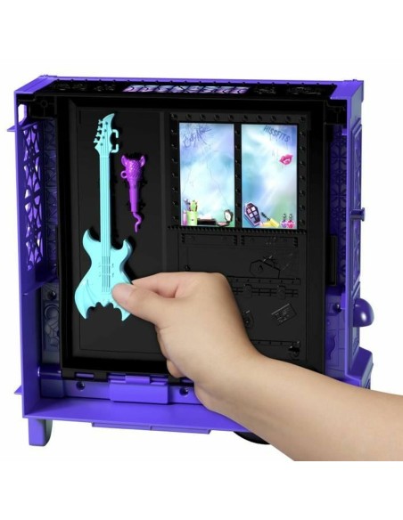 Baby Doll with Accessories Monster High Tour Bus Rock Sang-sationnel