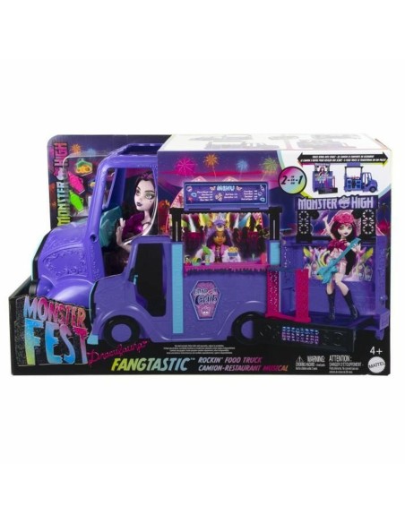 Baby Doll with Accessories Monster High Tour Bus Rock Sang-sationnel