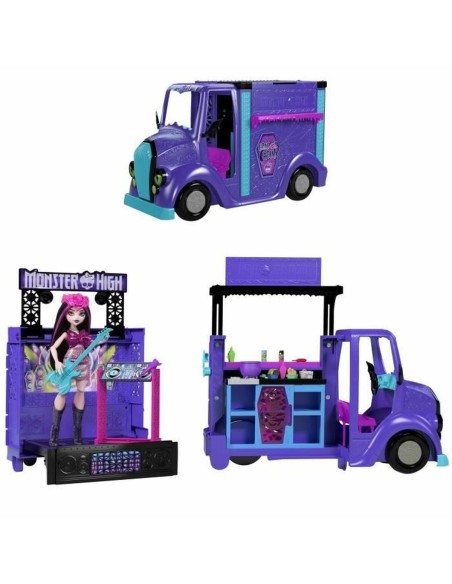 Baby Doll with Accessories Monster High Tour Bus Rock Sang-sationnel