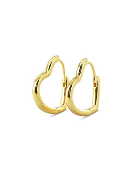 Ladies' Earrings New Bling 9NB-1097 Golden