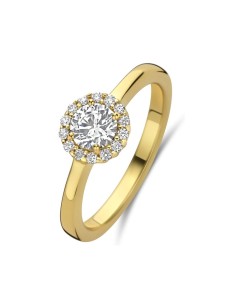 Ladies' Ring New Bling 9NB-1538-54 14 Golden