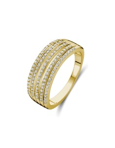 Ladies' Ring New Bling 9NB-1431-52 12 Golden