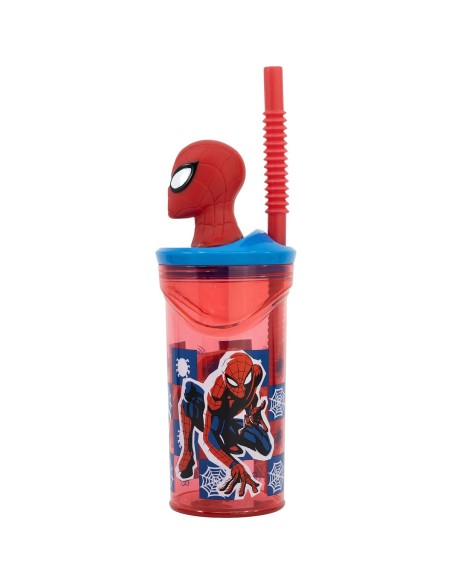 Cup with Straw Spider-Man CZ11338 3D