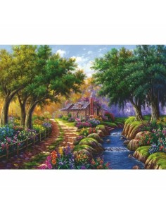 Puzzle Ravensburger Cottage By The River 2