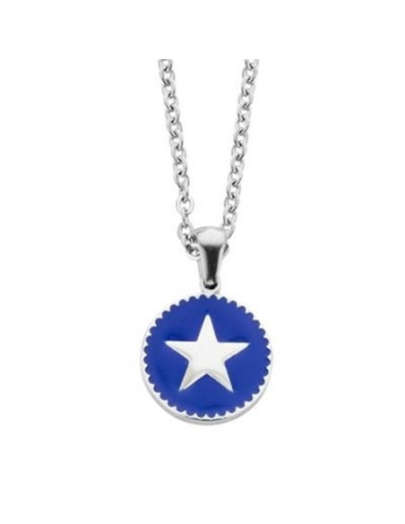 Ladies' Pendant CO88 Collection 8CN-26049 Silver Blue