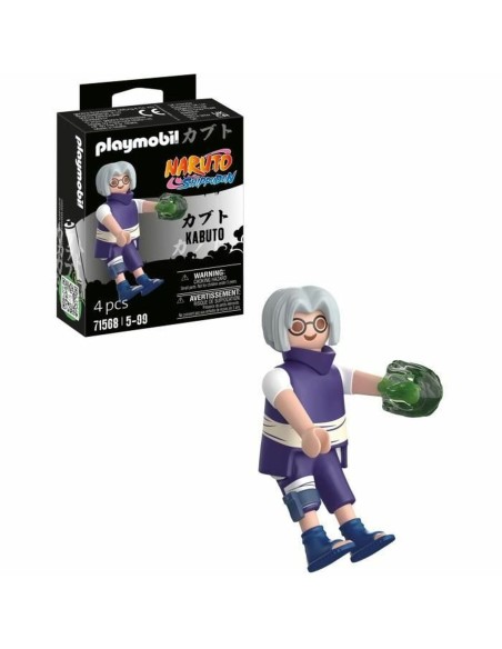 Playset Playmobil Naruto 71568 4 Pieces 4 Units
