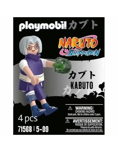 Playset Playmobil Naruto 71568 4 Pieces 4 Units