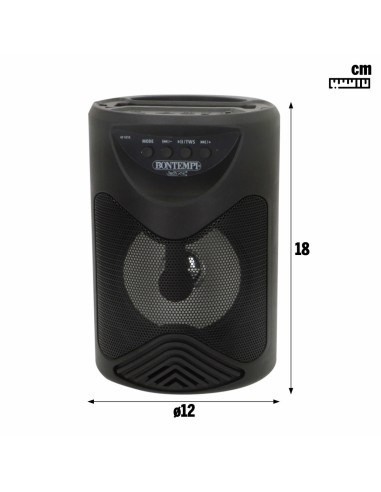 Speaker with Karaoke Microphone Bontempi 6 Units