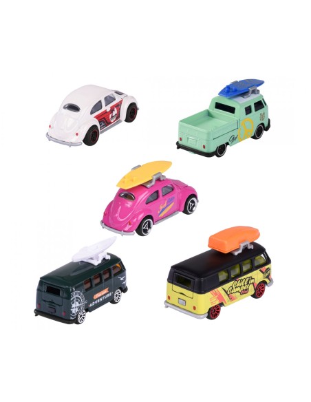 Vehicle Playset Majorette Volkswagen Originals (5 Pieces)