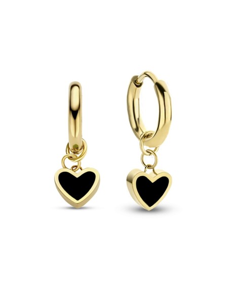 Ladies' Earrings CO88 Collection 8CE-70402 Golden Black