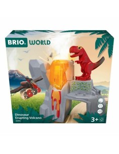 Action Figure Brio 36092 Dinosaur Erupting Volcano