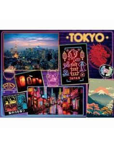 Puzzle Ravensburger Découverte de Tokyo 2000 Pieces 2