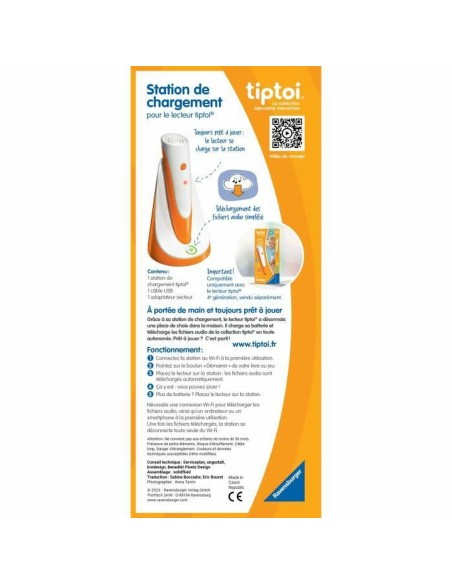 Educational Game Ravensburger tiptoi® Station charge 4005556001798 (FR)