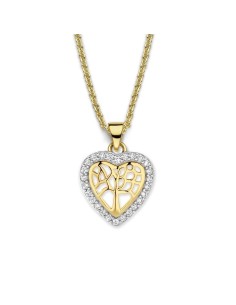 Ladies' Pendant New Bling 9NB-1434 Golden