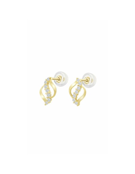 Ladies' Earrings Lotus HIN00085 Golden