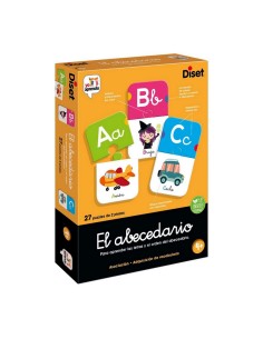 Educational Game Diset El Abecedario 54 Pieces