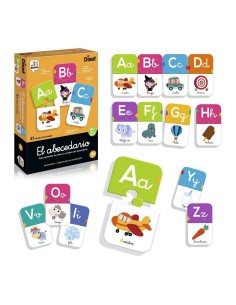Educational Game Diset El Abecedario 54 Pieces 2