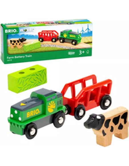 Train Brio Farm battery train