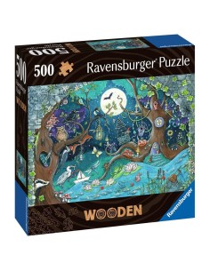 Puzzle Ravensburger 17516 Fantasy Forest Wood 500 Pieces