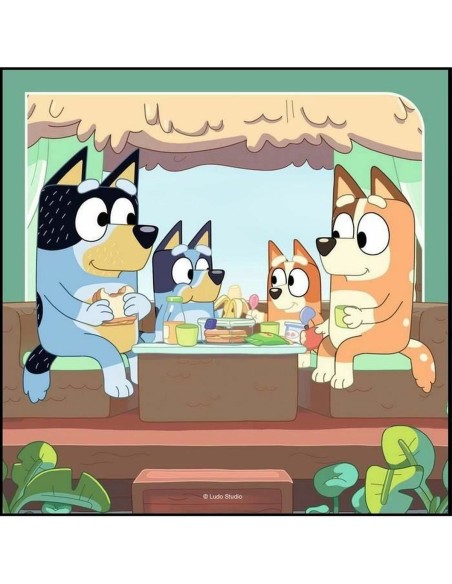 3-Puzzle Set Bluey Ravensburger 05685 147 Pieces