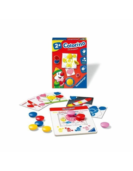 Educational Baby Game Ravensburger Colorino - Emotions Yellow Pink (French) (FR)