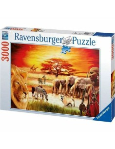 Puzzle Ravensburger Massai Pride (3000 Pieces)