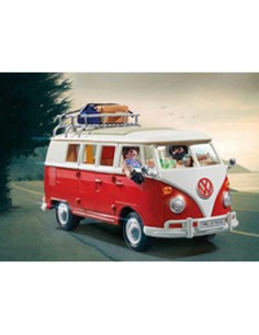 Vehicle Playset Playmobil 70176 Volkswagen T1 Bus Red 2