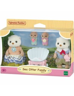 Jointed Figure Sylvanian Families La familia de las nutrias marinas animals