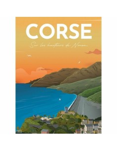 Puzzle Nathan Affiche de la Corse 2