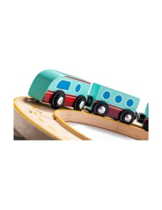 Pull-along train Moltó Wood 2