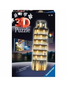 3D Puzzle Ravensburger Tour De Pise Night Edition  216 Pieces
