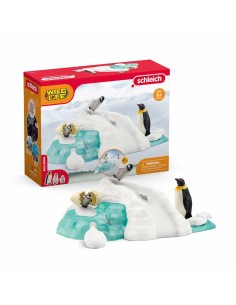 Playset Schleich Penguin Family on the Ice Floe
