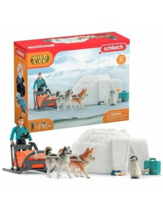 Playset Schleich 42558 Wild Life Antarctica Expedition Set 16 Pieces 19 Pieces