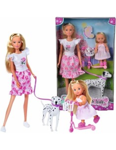 Doll Simba Love poupée dalmatien + Evi Love 2