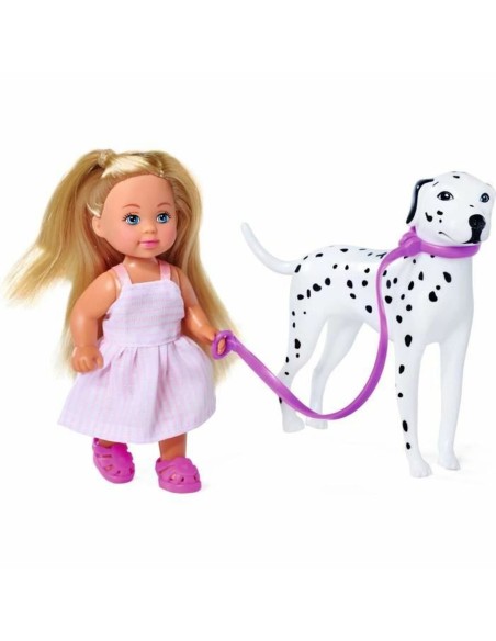 Doll Simba Love poupée dalmatien + Evi Love