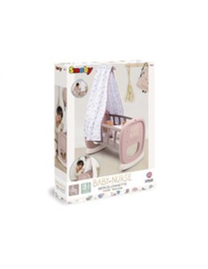 Cradle for dolls Smoby Pink