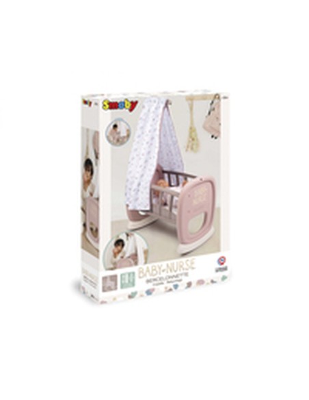 Cradle for dolls Smoby Pink