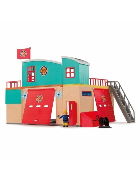 Playset Smoby Caserne de Pompiers Électronique