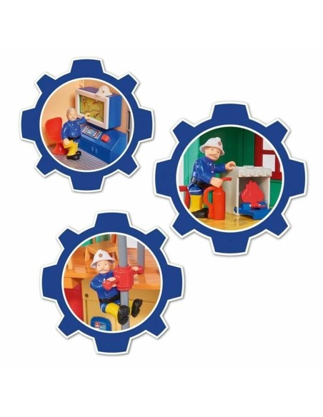 Playset Smoby Caserne de Pompiers Électronique