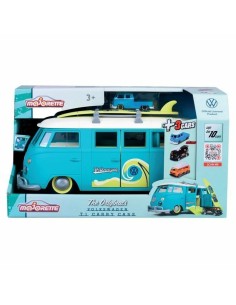 Vehicle Playset Majorette Volkswagen T1 Carry Case Blue