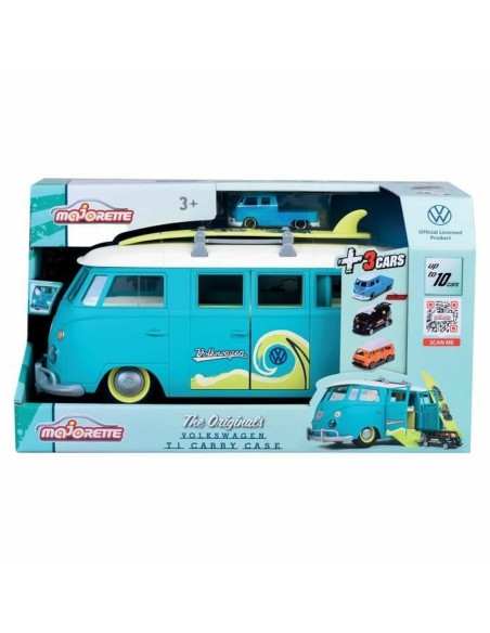 Vehicle Playset Majorette Volkswagen T1 Carry Case Blue
